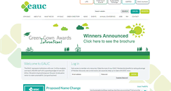 Desktop Screenshot of eauc.org.uk